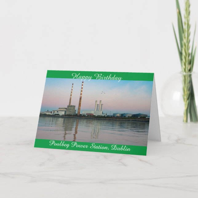 Carte d'anniversaire irlandaise (Devant)