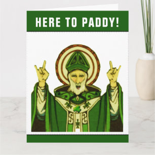 Carte d'anniversaire irlandaise drôle