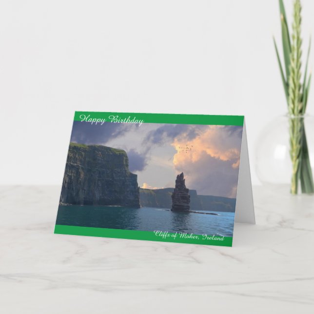 Carte d'anniversaire Irlande (Devant)