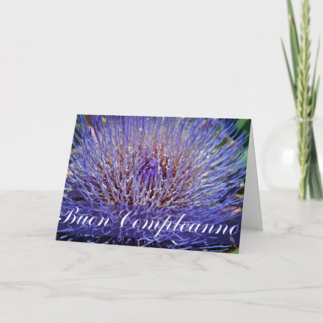 Carte d'anniversaire italienne (Devant)