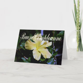 Carte d'anniversaire italienne