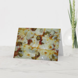 Carte d'anniversaire "Jalapeno Onion & Pepperoni P