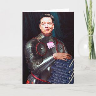 Carte d'anniversaire James Comey Chapitre et Versu