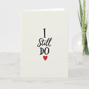 Carte d'anniversaire Je t'aime toujours