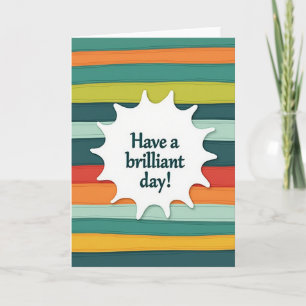 Carte d'anniversaire Joie Exubérante