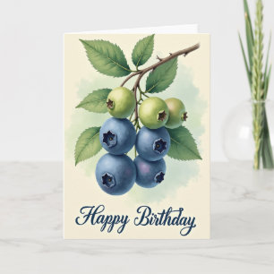 Carte d'anniversaire Jolie Baie