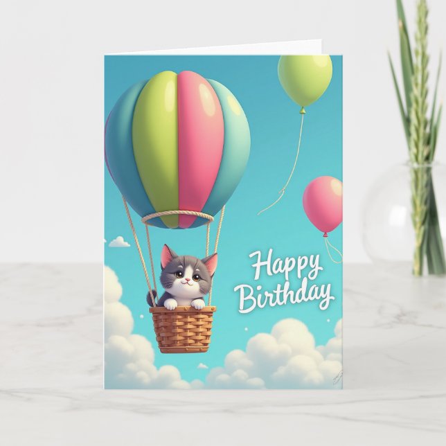 Carte d'anniversaire joyeuse (Devant)