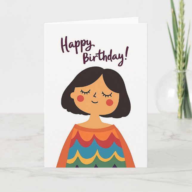 Carte d'anniversaire joyeuse Bob (Devant)