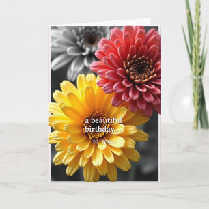 Carte d'anniversaire Joyeuse Daisy