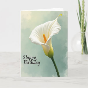 Carte d'anniversaire Joyeuse Fleur Misty