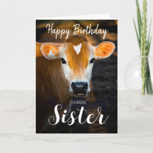 Carte d'anniversaire Joyeuse sœur adorable – Photo
