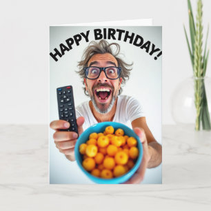 Carte d'anniversaire joyeuse surprise