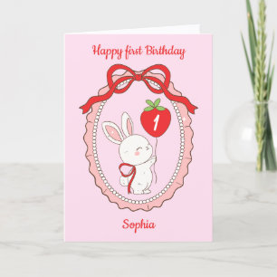 Carte d'anniversaire Joyeux Anniversaire avec Lapi