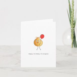 Carte d'anniversaire. Joyeux Anniversaire Chick, p