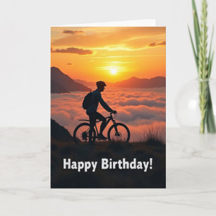 Carte d'anniversaire Joyeux Anniversaire Coucher d