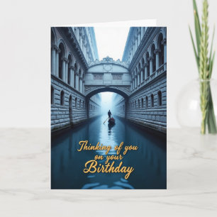 Carte d'anniversaire Joyeux Canal