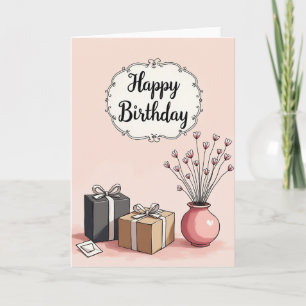 Carte d'anniversaire Joyeux Défilement