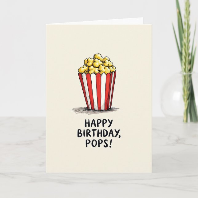 Carte d'anniversaire Joyeux Noyau (Devant)