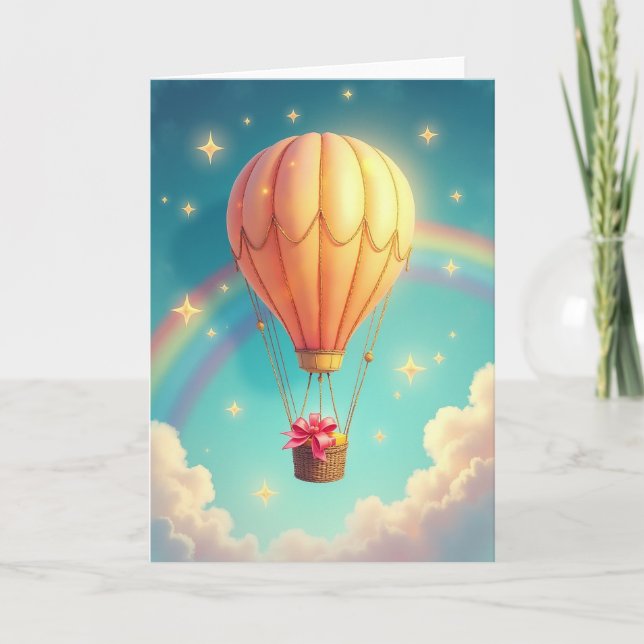 Carte d'anniversaire Joyeux Vol (Devant)