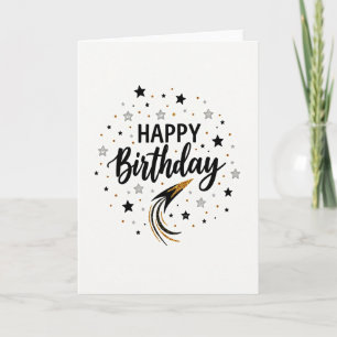 Carte d'anniversaire Joyful Star Trail