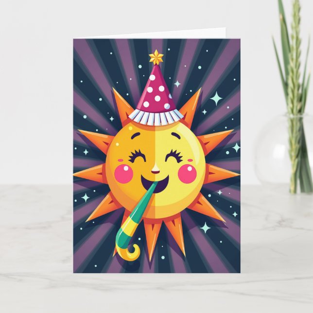 Carte d'anniversaire Jubilant Orb (Devant)