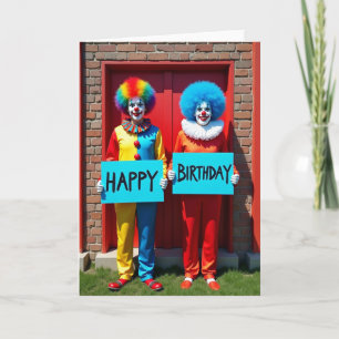 Carte d'Anniversaire Jubilatoire pour Artistes