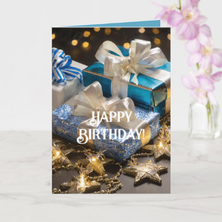 Carte d'anniversaire juive, 5" x 7" Carte de voeux