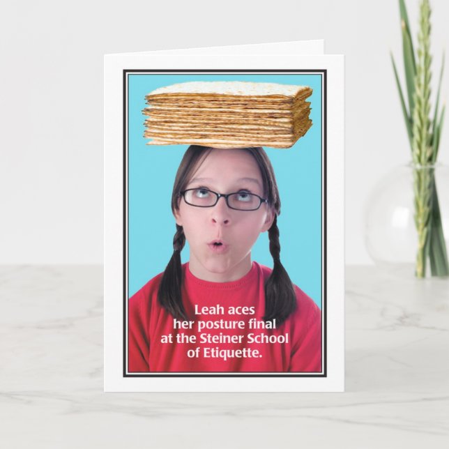 Carte d'anniversaire juive finale de mère de (Devant)