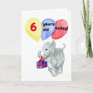 Carte d'anniversaire 'Jumbo' 6e