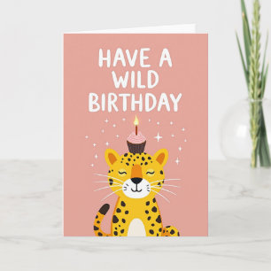 Carte d'anniversaire Jungle Sweet