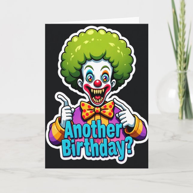 Carte d'anniversaire kaléidoscopique (Devant)
