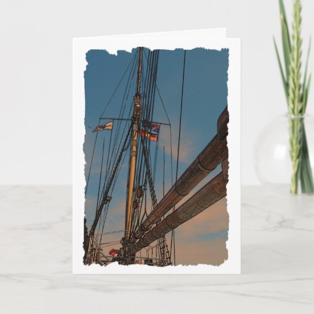 Carte d'anniversaire Ketch Falie Pt Adelaide (Devant)