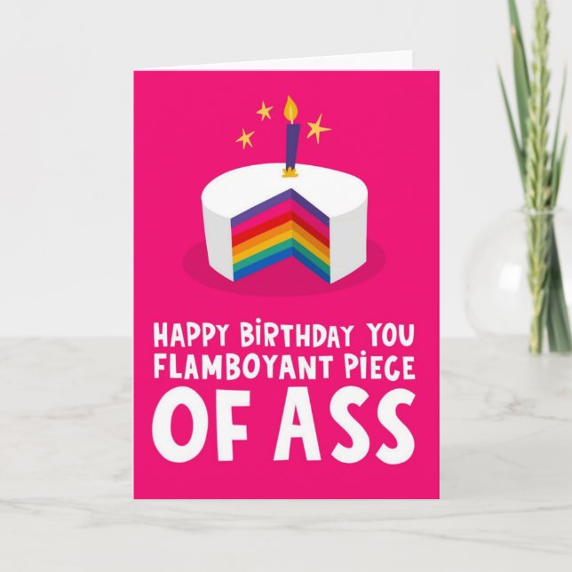 Carte d'anniversaire LGBTQ (Devant)