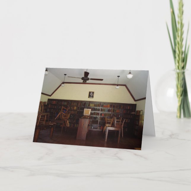 Carte d'anniversaire "Library Church #2" (Devant)