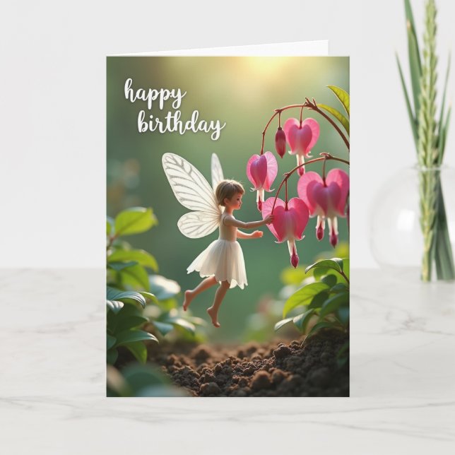 Carte d'anniversaire Magical Sprite (Devant)
