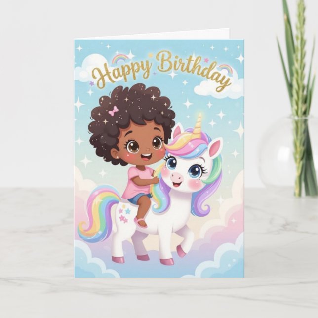 Carte d'anniversaire magique (Devant)