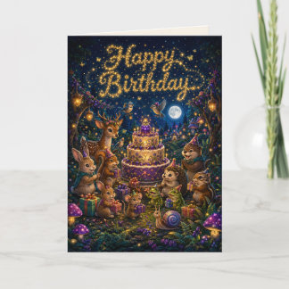 Carte d'anniversaire Magique de Moonberry Hollow