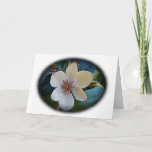 Carte d'anniversaire Magnolia
