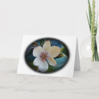 Carte d'anniversaire Magnolia