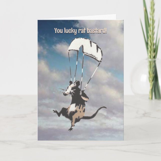 Carte d'anniversaire malheureux (Devant)