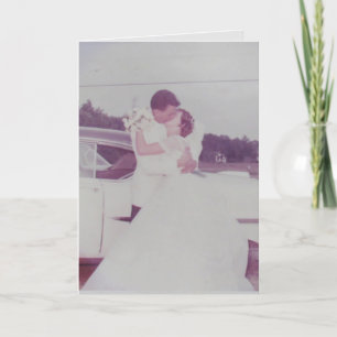 Carte d'anniversaire mariage avec poème