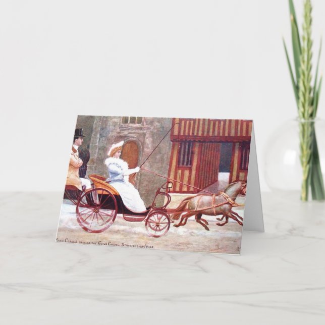 Carte d'anniversaire Marie Corelli (Devant)