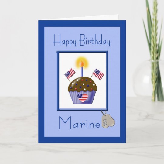 Carte D Anniversaire Marine Militaire Zazzle Fr