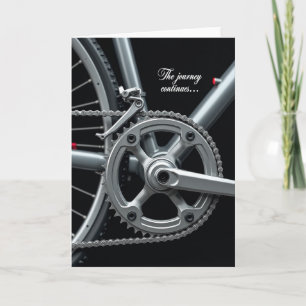 Carte d'anniversaire Metallic Journey