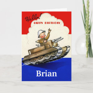 Cartes Militaire D Anniversaire Zazzle Fr