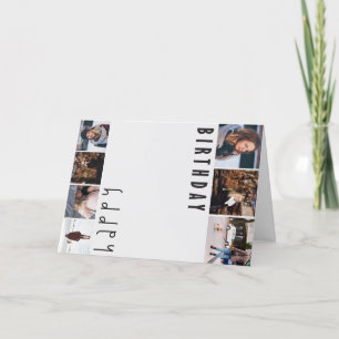 Carte d'anniversaire Modèle personnalisable