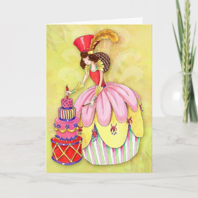 Carte d'anniversaire moderne et chic (Devant)