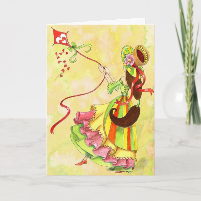 Carte d'anniversaire moderne et chic (Devant)