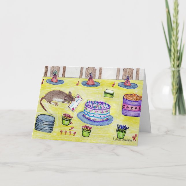 Carte d'anniversaire Molly (Devant)