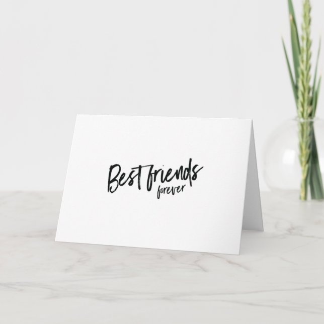 CARTE D'ANNIVERSAIRE 'MON MEILLEUR AMI DE DAME POU (Devant)